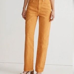 Madewell Baggy Straight Jean